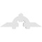 Ekena Millwork Ericson Architectural Grade PVC Gable Bracket, 60"W x 20"H x 6"D x 6"F, 8/12 Pitch GBP060X20X0606ERI00 - alternate 4